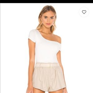 Superdown Asymmetrical Bodysuit